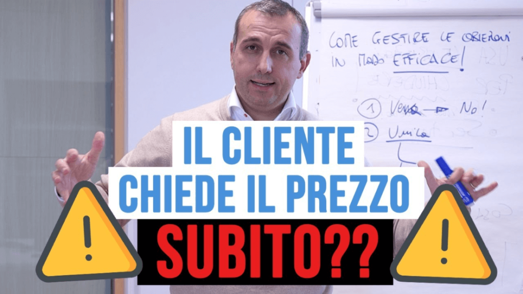 chiedere il prezzo